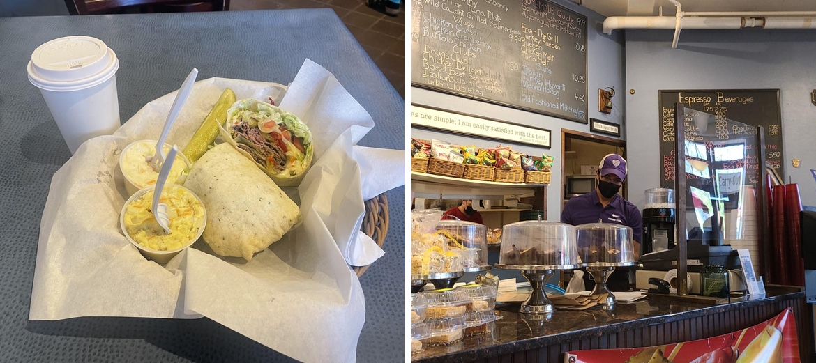 Bluffington's Cafe Menu
